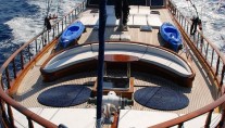 Gulet ATALANTE Foredeck